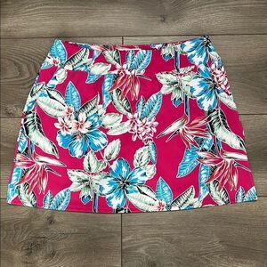 Tommy Bahama Pink Floral Skort
